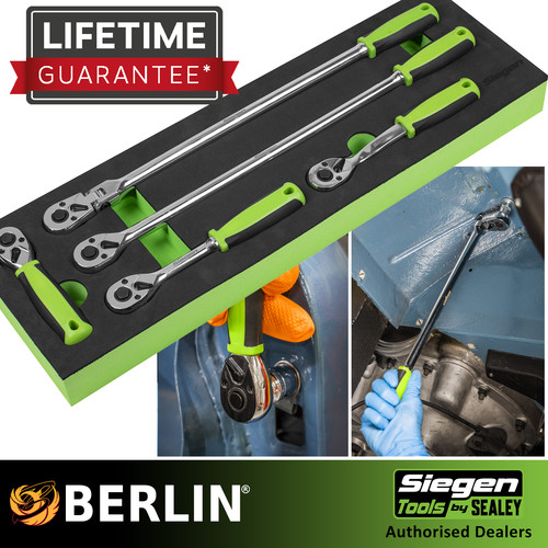 Siegen drive ratchet set - 3/8",
