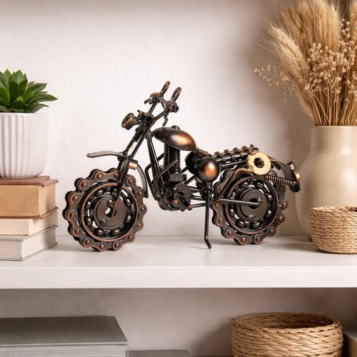 Vintage motorbike model alloy - motorbike,