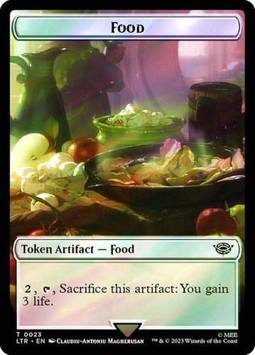 Mtg food orc - army, token