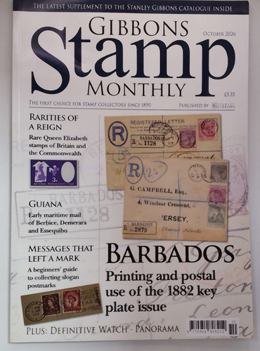 Gibbons stamp monthly magazine - gibbons,