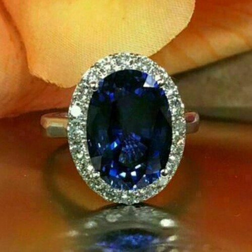 20ct oval cut blue - cut,