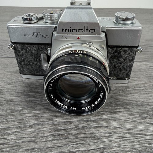Minolta 101 slr 35mm - sr-t, film