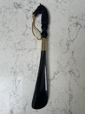 Vintage Horse Head Shoe Horn Plastic VGC