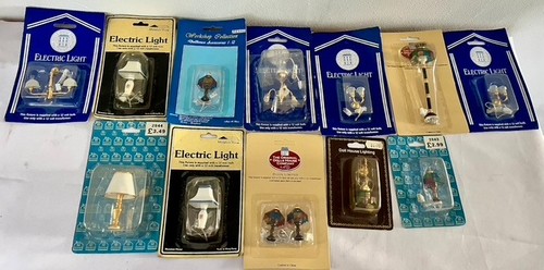 Dolls house lights - house, lamps