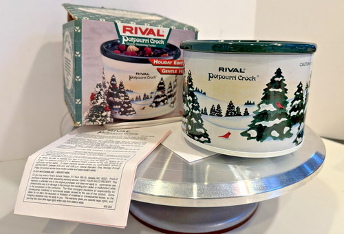 Vintage rival potpourri crock - vintage,