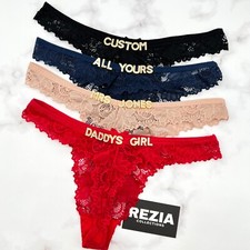 Personalised Thong Custom