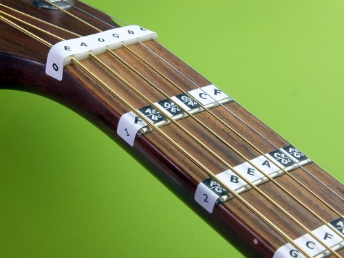 Guitar fretboard note - fretboard, stickers