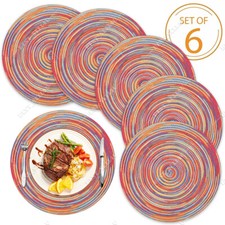 6 Pack of Round Placemats