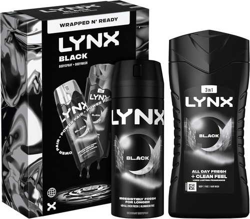 Lynx men black duo gift - lynx,
