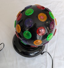 Disco Ball Mains Operated Party Light, Works - Lights Up - Doesn't Spin