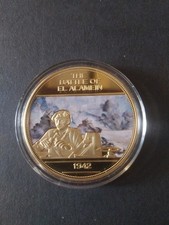 2016 Proof Medal ''75th ANNIVERSARY OF WW2 - THE BATTLE OF EL ALAMEIN 1942''