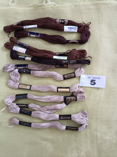 Assortment brown colours - assortment, of