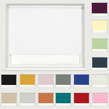 BLACKOUT ROLLER BLIND 100% THERMAL PREMIUM BLACKOUT LINING CHILD SAFE