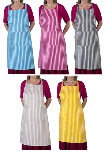 Butchers stripe printed bright - printed,