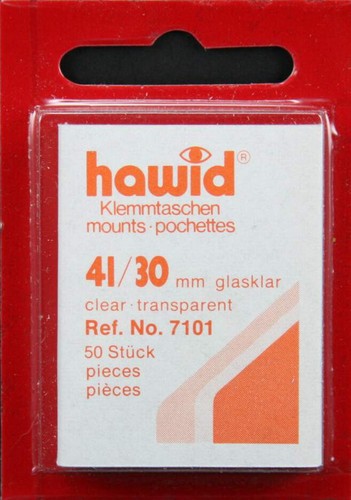 Hawid stamp mounts 41x30mm - hawid,