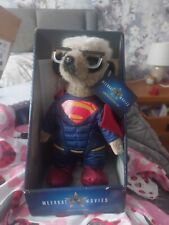 Compare the Meerkat Soft Toy Sergei as Superman Brand New Boxed Certificate