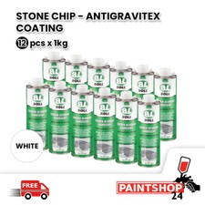 WHITE Stone Chip Gravitex 1kg