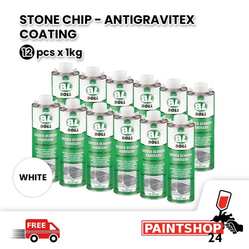 White stone chip gravitex - gravitex, 1kg