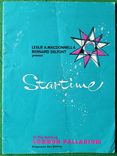 Startime Souvenir Programme London Palladium 1960s Tommy Cooper, Cilla Black Etc