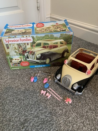 Sylvanian families wedding car - sylvanian,