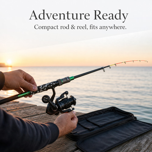 Telescopic ocean beach rod - beach,
