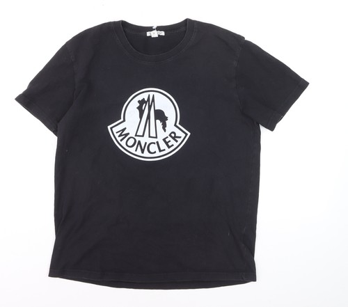 Moncler men black logo - men’s, xl