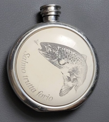 Vintage hip flask - flask, 6oz