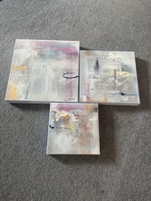 Kim Thane Art Trio Canvases