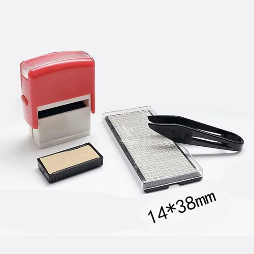 Alphabet number stamp - alphabet,