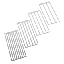 4pcs Rhinestone Ruler