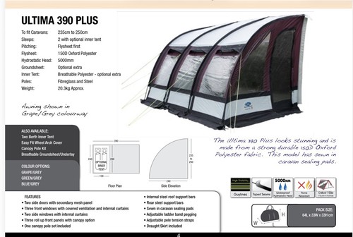 Sunncamp platinum ultima - sunncamp,