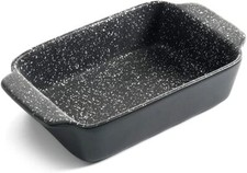 ILAG® Non Stick Coating Black Silver Speckle Ceramic Roaster Casserole Dishes