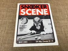 SNOOKER SCENE MAY 1983 EDITION MAGAZINE-STEVE DAVIS & REX WILLIAMS