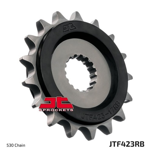 18t front rubber sprocket - jt,
