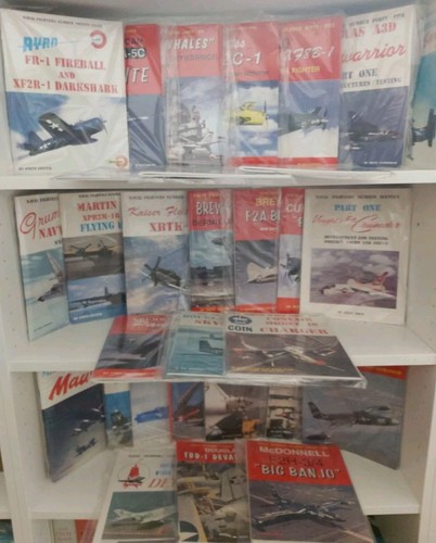 Naval fighters book collection - fighters,