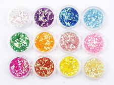 1mm Chunky Hexagon Glitter Pot Nail Art Face Body Eye Shadow Craft Paint Tattoo