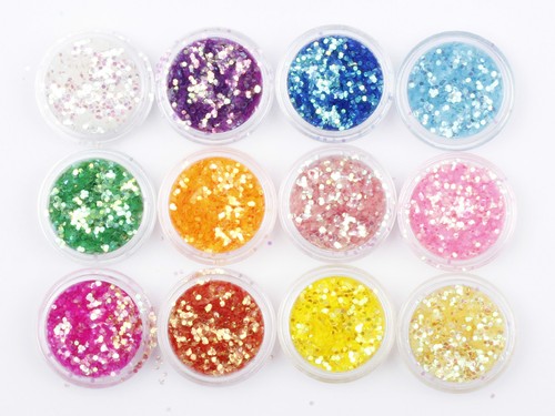 1mm chunky hexagon glitter - chunky,