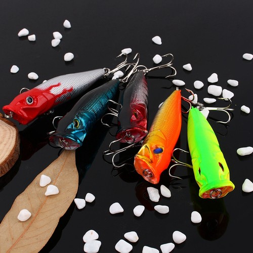 Lot popper fishing lures - lot,