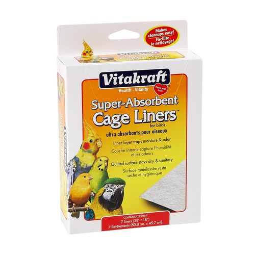 Vitakraft cage liners - cage, for