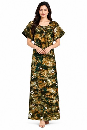 Indian night dress - dress, cotton