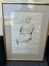 Rowell Tyson Art Collection of 4 Pieces, Oil, Watercolour and Pencil Painting