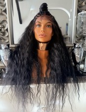 Black Lace Front Wig Braid Wig Plaits Lace Front Braided Hair Wig Cornrow Wig