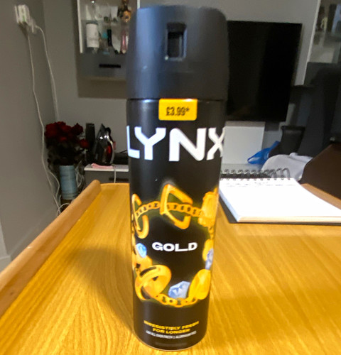 Lynx gold dark - vanilla, oud