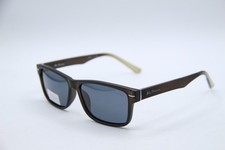 NEW BEN SHERMAN JACOB C04 BLACK BROWN POLARIZED AUTHENTIC SUNGLASSES 58-15