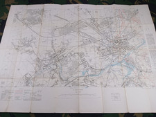 WW1 BRITISH TRENCH MAP