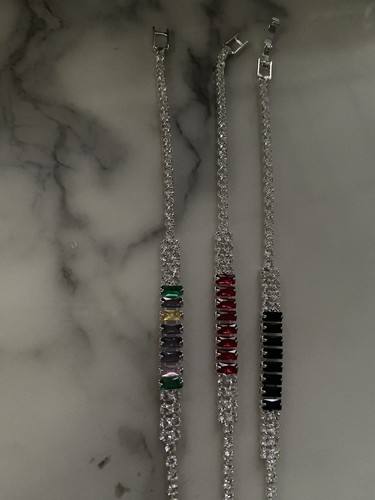 Set crystal bracelets - set,