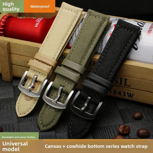 Fits panerai nylon watch strap - nylon,