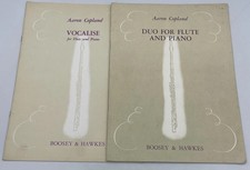 Aaron copland flute and piano - aaron,