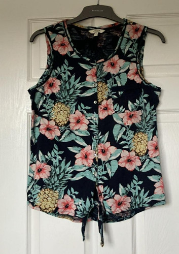 Fat face summer top size - top, large