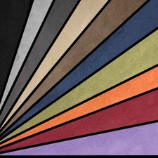 Faux Suede Fabric Soft Fire Retardant Craft Hobby Material Suedette Non-Stretch